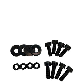 Sparco Seat Hardware Spacer Kit Bottom Mount - Black Zinc