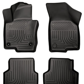 Husky Liners 2011 Volkswagen Jetta (Sedan) WeatherBeater Combo Black Floor Liners