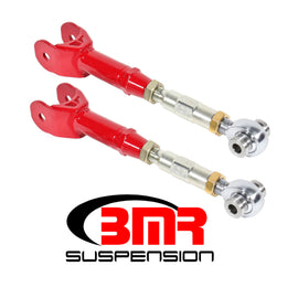 BMR 16-17 6th Gen Camaro Upper Trailing Arms w/ On-Car Adj. Rod Ends - Red