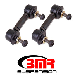 BMR 10-11 5th Gen Camaro Rear Sway Bar End Link Kit - Black