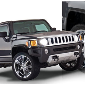 Bushwacker 06-10 Hummer H3 OE Style Flares 4pc - Black