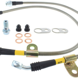 StopTech 06-15 Mazda Miata Stainless Steel Front Brake Line Kit for 4300
