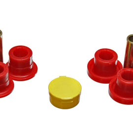 Energy Suspension 89-94 Nissan 240SX (S13) Red Front Control Arm Bushing Set