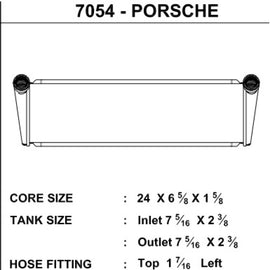 CSF Porsche 911 Turbo (997) Center Radiator