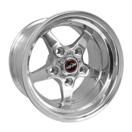 Race Star 92 Drag Star 15x10.00 5x135bc 5.25bs Direct Drill Polished Wheel