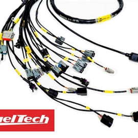 Rywire Honda K-Series (w/FuelTech 550 ECU) Eng Harness w/OBD2 Alt/EV14 Inj/AEM IAT/MAP (Adapter Req)