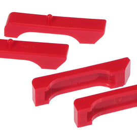 Prothane 68-87 GM Small Block Radiator Insolators - Red