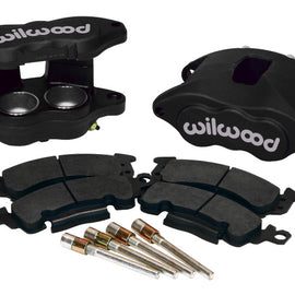 Wilwood D52 Front Caliper Kit - Gray Type III Ano 2.00 / 2.00in Piston 1.04in Rotor