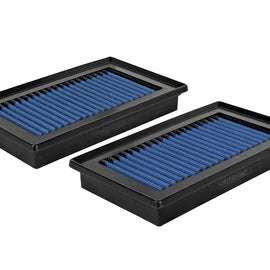 aFe MagnumFLOW OE Replacement Air Filter w/ Pro 5R Media (Pair) 14-19 Infiniti Q50 V6-3.5L/3.7L