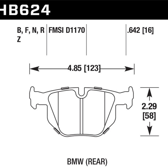 Hawk 06 BMW 330i/330xi / 07-09 335i / 07-08 335xi / 09 335d / 08-09 328i Performance Ceramic Street