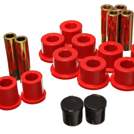 Energy Suspension Rear Spring Bushing Set - Red