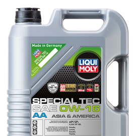 LIQUI MOLY 5L Special Tec AA Motor Oil SAE 0W16