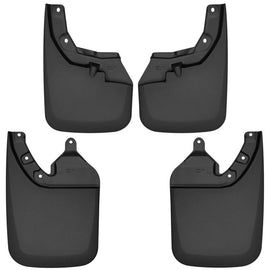 Husky Liners 16-22 Toyota Tacoma w/ OE Fender Flares Front and Rear Mud Guards - Black