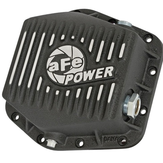 aFe Power Rear Differential Cover (Machined Black) 15-17 GM Colorado/Canyon 12 Bolt Axles