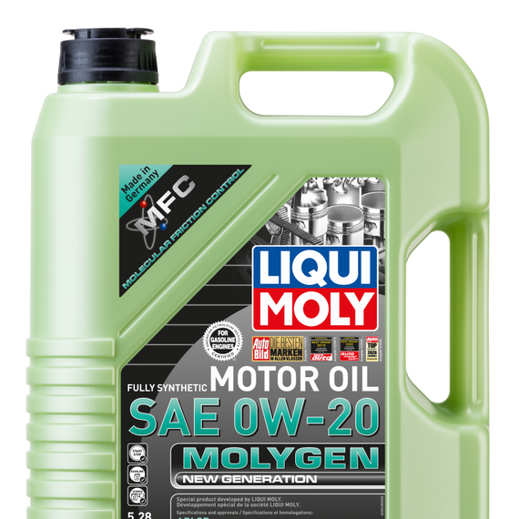 LIQUI MOLY 5L Molygen New Generation Motor Oil SAE 0W20