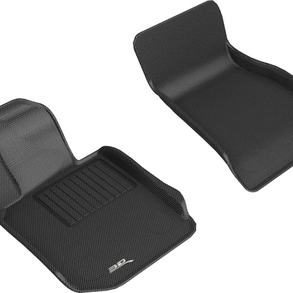 3D MAXpider 2019-2020 BMW 3 Series (G20) Kagu 1st Row Floormat - Black