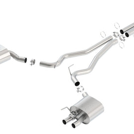 Borla 15-16 Ford Mustang Shelby GT350 5.2L ATAK Cat Back Exhaust (Uses Factory Valence)