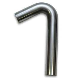 Vibrant 4in OD x 4in CLR 304 Stainless Steel Tubing 120 Degree Mandrel Bend