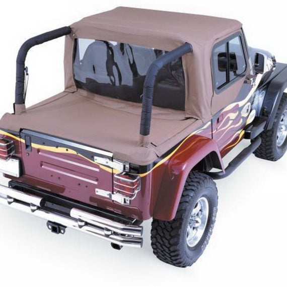 Rampage 1997-2002 Jeep Wrangler(TJ) Cab Soft Top And Tonneau Cover - Spice Denim