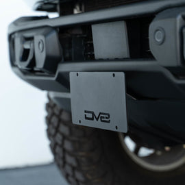 DV8 Offroad 21-23 Ford Bronco Capable Bumper Front License Plate Mount