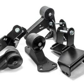 Innovative 96-00 Civic K-Series Black Steel Mounts 75A Bushings (EG/DC Subframe)