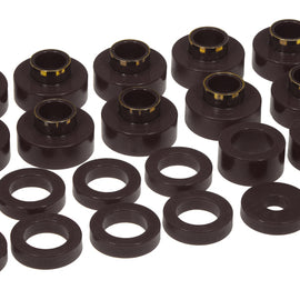 Prothane 80-86 Jeep CJ5/CJ7 Body Mount 22 Bushing Kit - Black