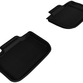 3D MAXpider 2011-2020 Dodge/Chrysler Charger/300/300C Kagu 2nd Row Floormats - Black