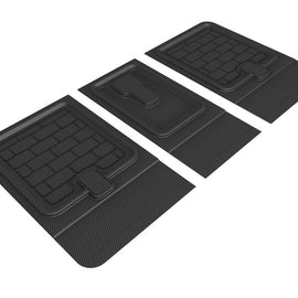 3D MAXpider 20-23 Tesla Model Y 2nd Row Seatback Protector Kagu Cargo Liner - Black