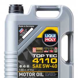 LIQUI MOLY 5L Top Tec 4110 Motor Oil SAE 5W40