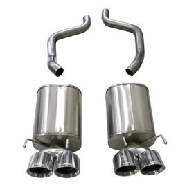 Corsa 2009-2013 Chevrolet Corvette (C6) 6.2L Polished Xtreme Axle-Back Exhaust w/4.5in Tips