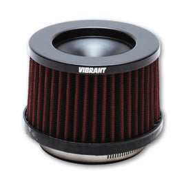 Vibrant The Classic Perf Air Filter 4.75in O.D. Cone x 3-5/8in Tall x 5in inlet I.D. Turbo Outlets