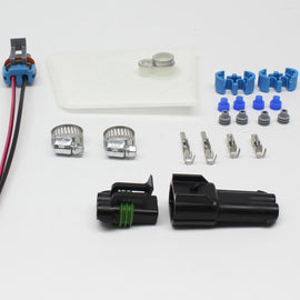 Walbro Universal Installation Kit: Fuel Filter/Wiring Harness for F90000267 E85 Pump