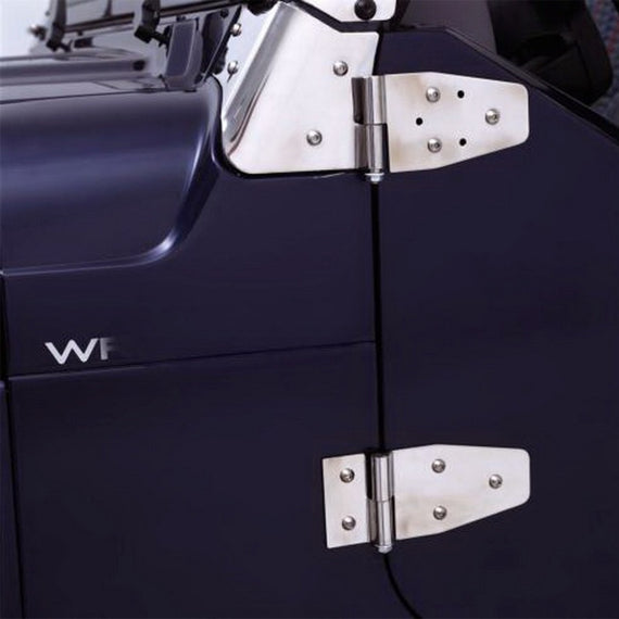 Rampage 1987-1995 Jeep Wrangler(YJ) Door Hinges - Stainless