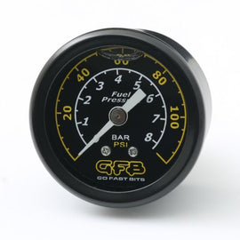 GFB Fuel Pressure Gauge (Suits 8050/8060) 40mm 1-1/2in 1/8MPT Thread 0-120PSI