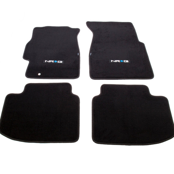 NRG Floor Mats - 96-00 Honda Civic 2DR &3DR (NRG Logo) - 4pc.