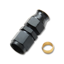 Vibrant -4AN Female to 1/4in Tube Adapter Fittings (w/ Brass Olive Insert)