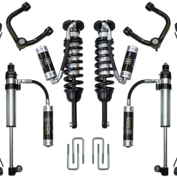 ICON 05-15 Toyota Tacoma 0-3.5in/16-17 Toyota Tacoma 0-2.75in Stg 8 Suspension System w/Tubular Uca