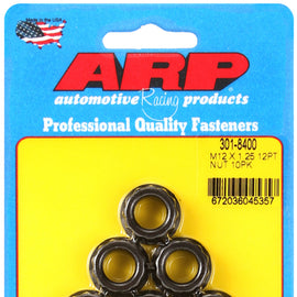 ARP 12mm x 1.25 16mm Socket 12pt Nut Kit (10 pack)