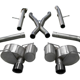 Corsa 2012-21 Jeep Grand Cherokee SRT 2.75in Dual Rear Xtreme Cat-Back Exhaust - Black PVD TipFinish