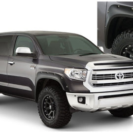 Bushwacker 14-18 Toyota Tundra Fleetside Pocket Style Flares 4pc 66.7/78.7/97.6in Bed - Black