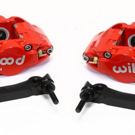 Wilwood Narrow Superlite 4R Rear Caliper & Bracket Kit - Red 97-13 C5/C6 Corvette w/ OEM Rotors