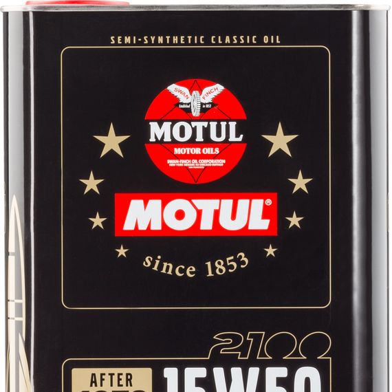 Motul 15W50 Classic 2100 Oil - 10x2L