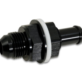 Vibrant Bulkhead Fuel Cell Adapter -6AN Male Flare x 3/8in Barb