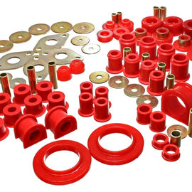 Energy Suspension 01-04 Toyota Tacoma Red Hyper-Flex Master Bushing Set