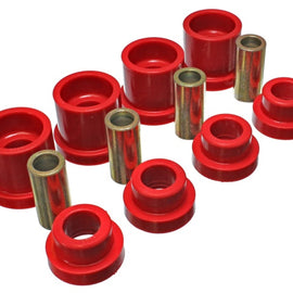 Energy Suspension 95-98 Nissan 240SX (S14) Red Rear Subframe Insert Set (Must reuse all metal parts)