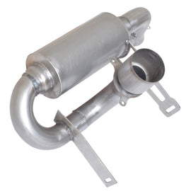 Gibson 17-20 Can-Am Maverick X3 Turbo Base 2.5in Single Exhaust - Stainless