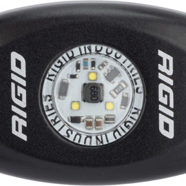 Rigid Industries A-Series Light - Black - High Strength - Amber