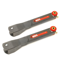 BMR 10-15 5th Gen Camaro Non-Adj. Rear Trailing Arms (Polyurethane) - Black Hammertone