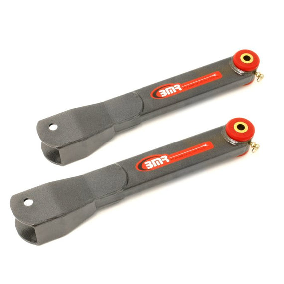 BMR 10-15 5th Gen Camaro Non-Adj. Rear Trailing Arms (Polyurethane) - Black Hammertone