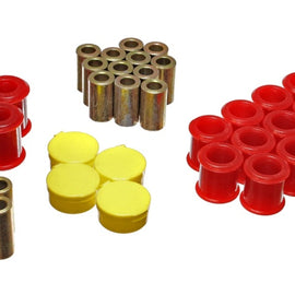 Energy Suspension 89-94 Nissan 240SX (S13) Red Rear Control Arm Bushing Set